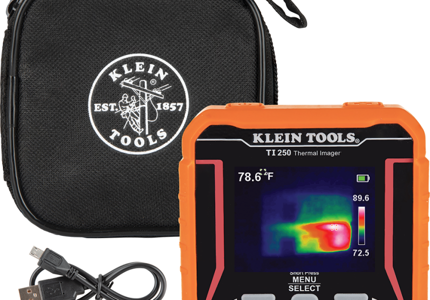 Klein Tools’® Rechargeable Thermal Imager Perfect for Wide Range of Troubleshooting