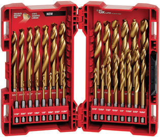Milwaukee® Expands Red Helix™ Drill Bit Lineup with the Next Generation of SHOCKWAVE™ RED HELIX™ Titanium Drill Bits
