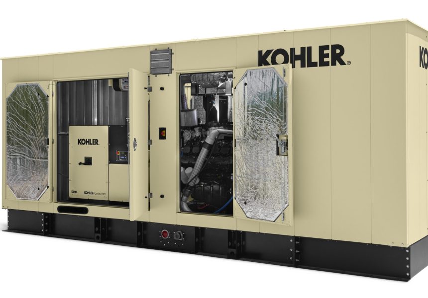 KOHLER Launches 300-500 kW Gas-Powered Generators