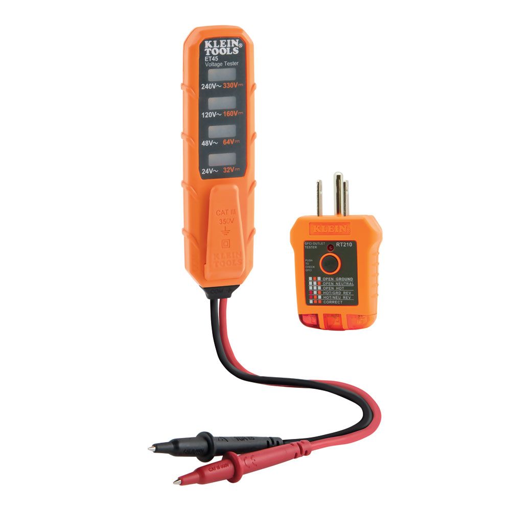 Klein Tools® Pairs Two Essential Electrical Testers in Convenient Value Kit