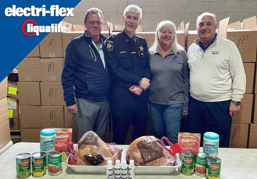 Electri-Flex Organizes 1,000 Easter Meal Donation Food Drive