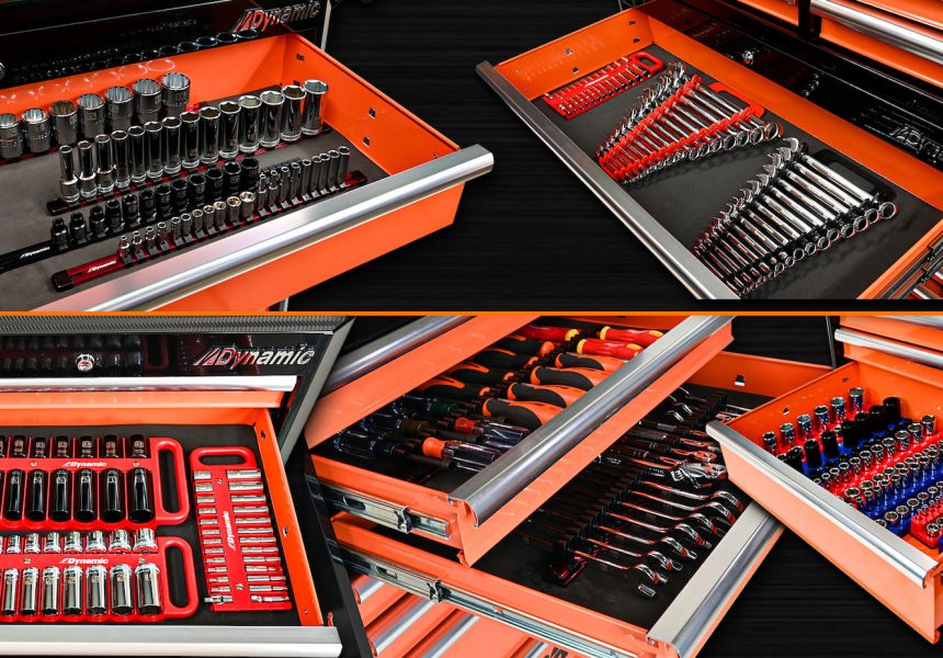 Dynamic® Offers New Line of Tool Organizers for Sockets, Wrenches and More