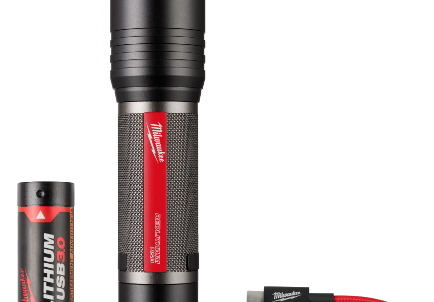 Milwaukee Tool’s Newest REDLITHIUM™ USB Flashlight Provides Faster Beam Adjustments
