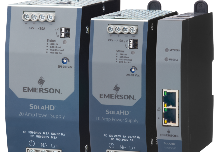 Emerson Launches IIoT-Ready Power Supply Solution