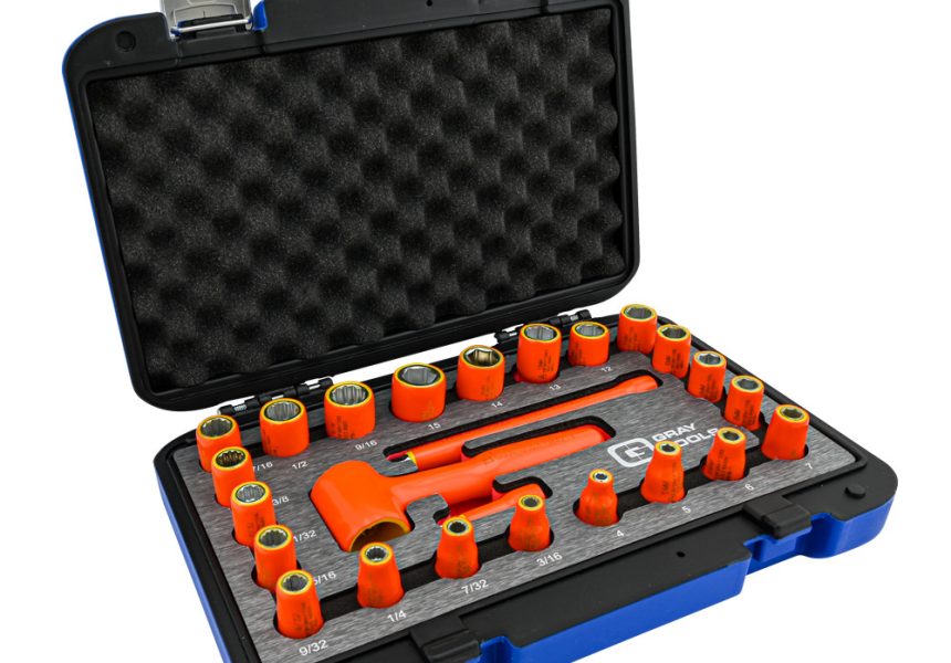 Gray Tools Introduces Made-in-USA Insulated Socket Sets