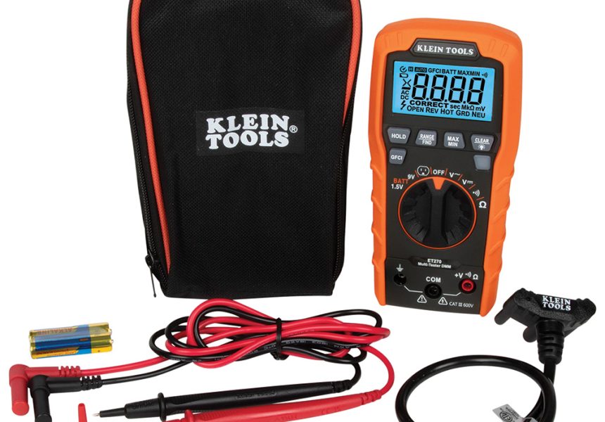 New Multi-Tester from Klein Tools® Combines Core Electrical Products into One Model