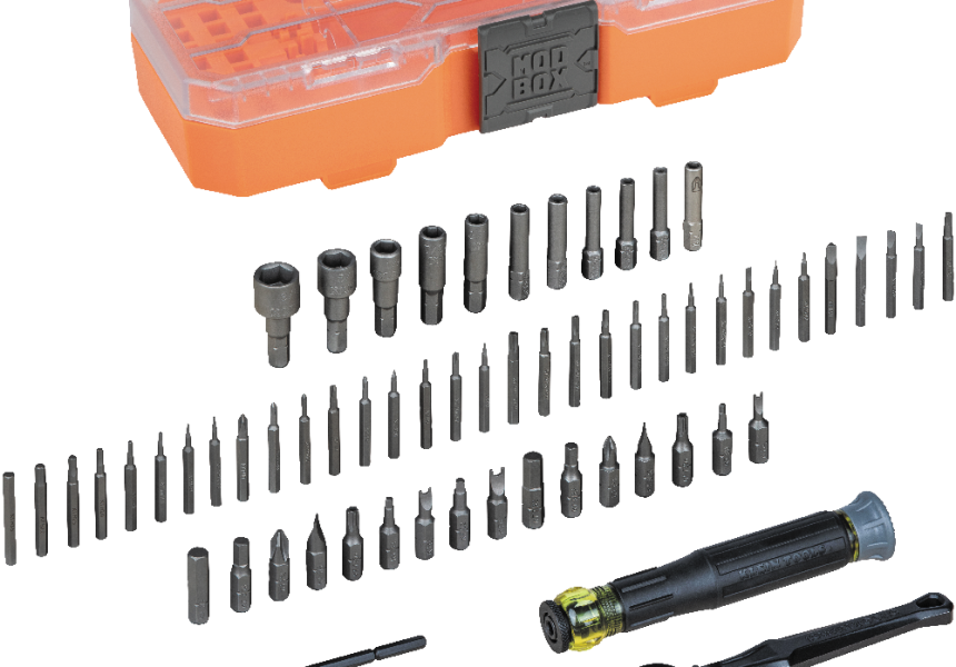 New Ratchet and Driver System from Klein Tools® Features 60 Versatile Bits