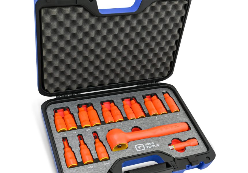 Gray Tools Introduces Insulated Hex Bit Socket Set