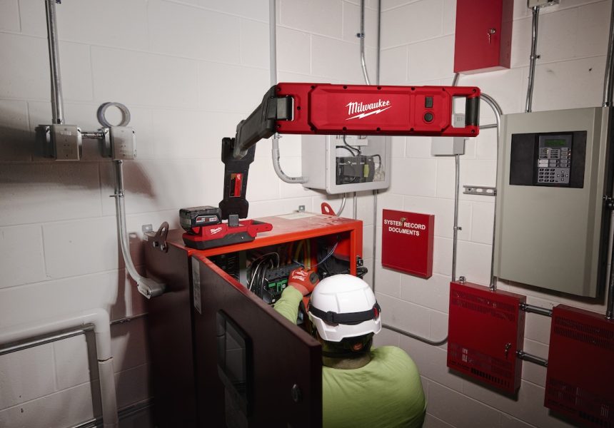 Milwaukee® Delivers the Longest Reach for Lighting in Tight Spaces