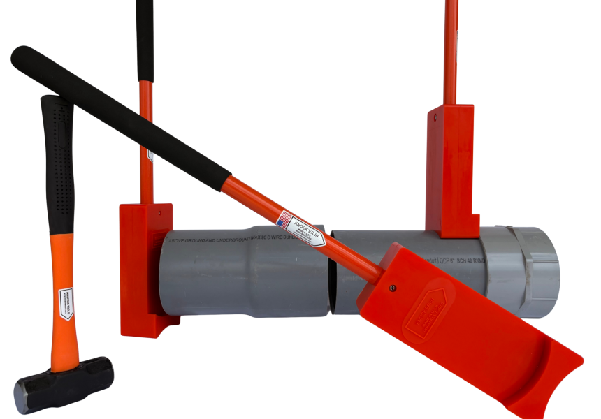 KNOCK’ER-IN Pipe and Conduit Installation Tool System