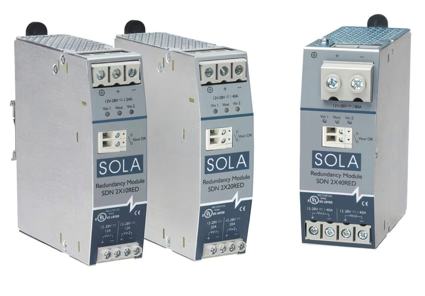 SolaHD RED Modules Deliver Mission-Critical Power Redundancy for the Harshest Industrial Environments