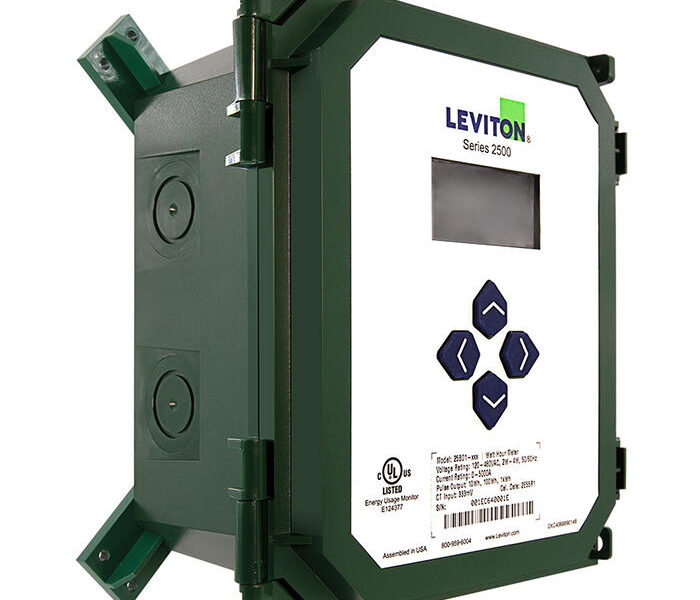 Leviton Introduces the VerifEye® Series 2500 Submeter: A Scalable, Field-Programmable Energy Monitoring Solution