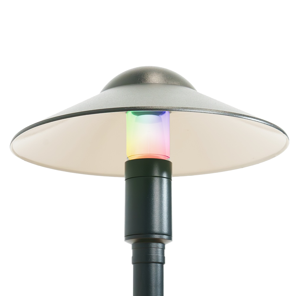 AMP iQ Smart RGBCW MagnumPro LED Path Light with color-changing lamp module