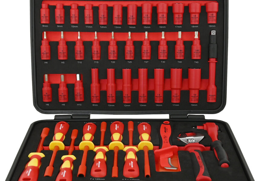 Dynamic® Offers 44-Piece Insulated Socket and Tool Set for Electrical Maintenance
