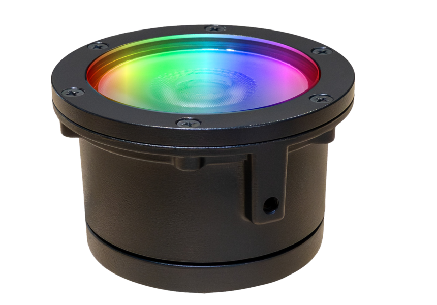 AMP® Lighting Introduces Smart RGBCW LED Well Light, Powered by AMP iQ™, for Flexible, Precise Landscape Illumination